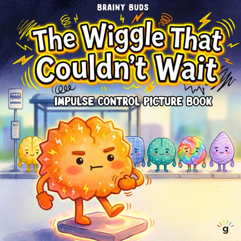 Impulse Control Picture Book for Kids Ages 3–7: A Neurodiversity-Affirming ADHD Story About Patience, Waiting, Self-Regulation & Calming Big Feelings ... SEL Books for Kids – The Brainy Buds Series)