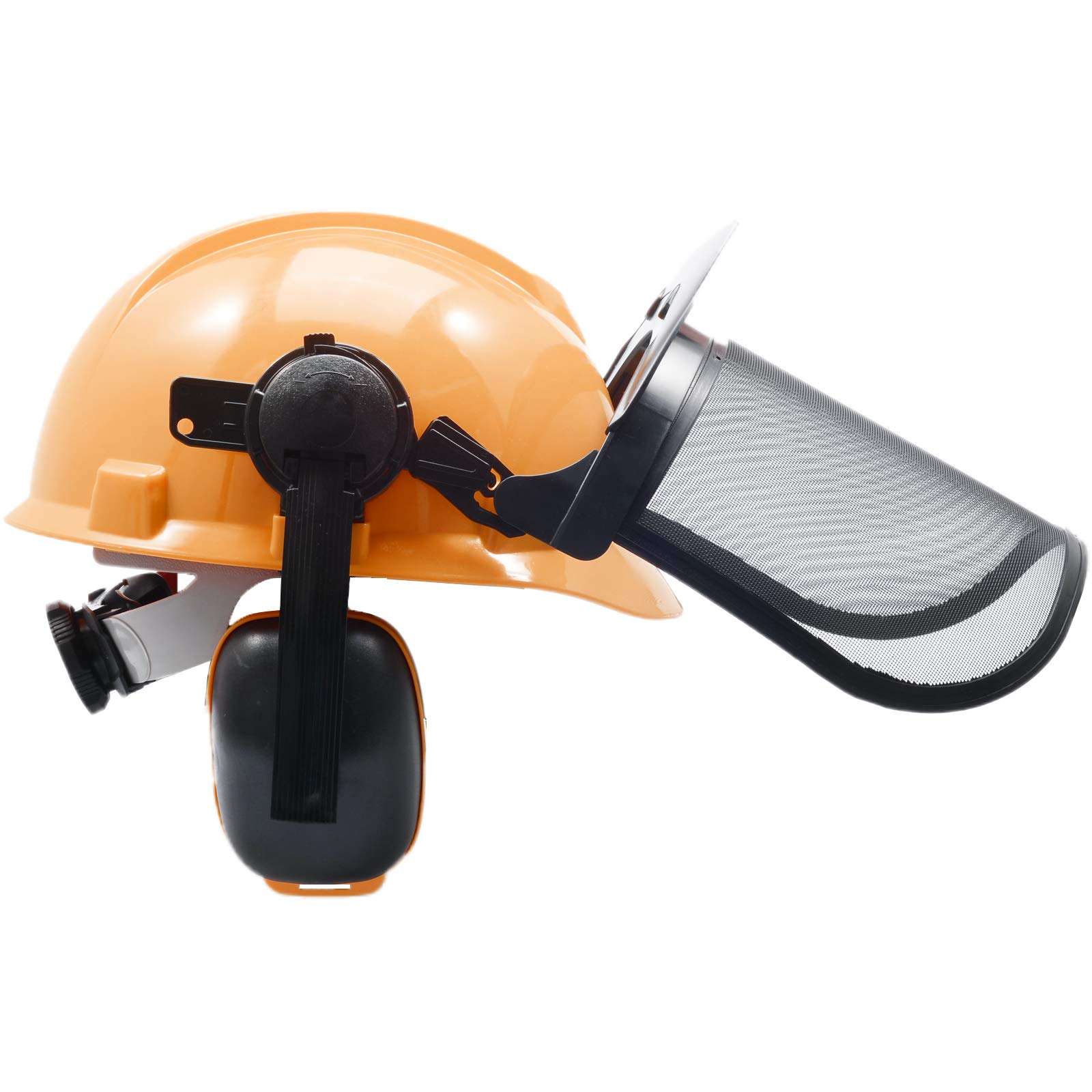 Buy MESTUDIO Industrial Forestry Safety Helmet With Hearing Protection