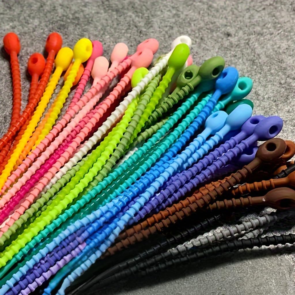 20 organizadores reutilizables para cables por 0,74€