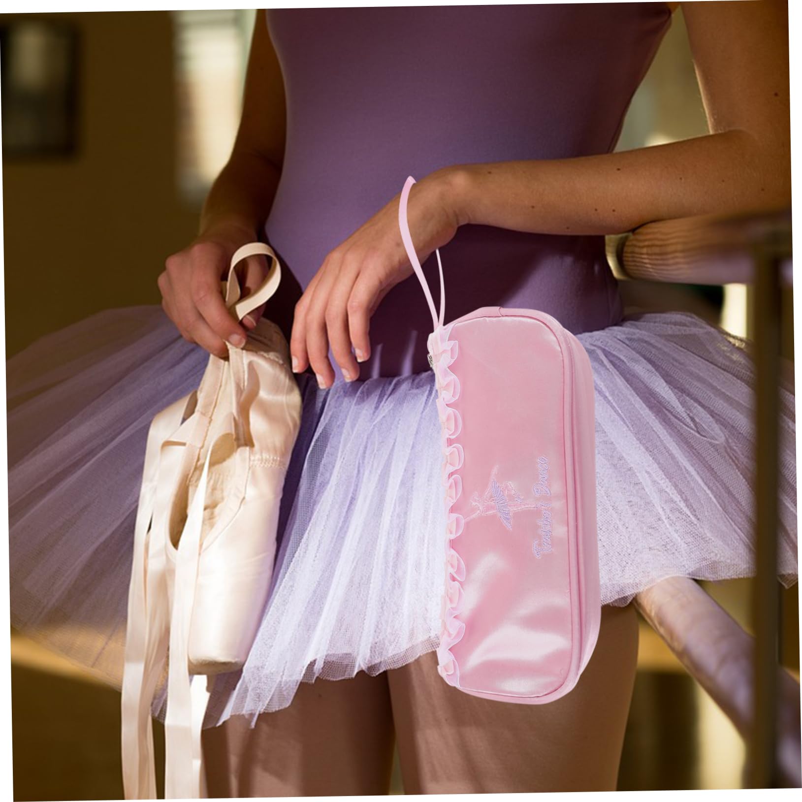 5piezas Bolsa De Almacenamiento para Organizador De Zapatos De Ballet Práctica y Portátil y