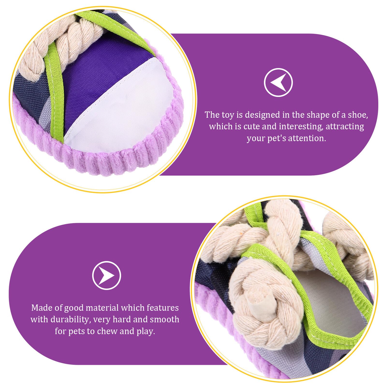 Alasum Juguete Chirriante para Perros Forma de Zapatilla para Cachorros y Perros Medianos y Grandes Ayuda al Alivio Dentición y Refuerzo Positivo Juguete Interactivo y Fácil de Limpiar
