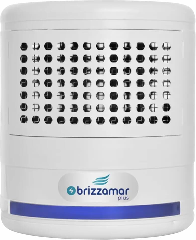 Purificador Biológico de Ar Ozonizador e Ionizador 1,5w 90m² Brizzamar Plus BRANCO