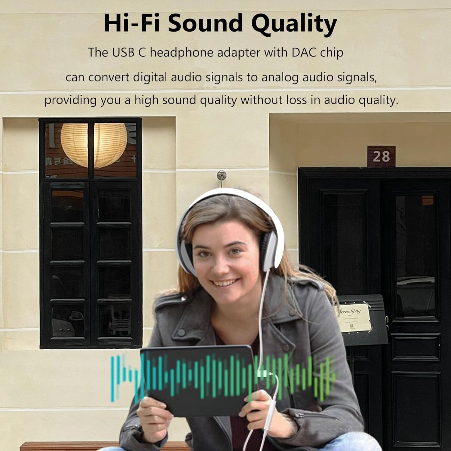 USB C Headphone Adapter iPhone 17 Dongle Type C to 3.5mm Jack Audio Adapter iPhone 16 USBC to Aux Adapter Compatible with iPhone 15, MacBook Pro/Air, Chromebook, Galaxy 2 Pack - Image 5