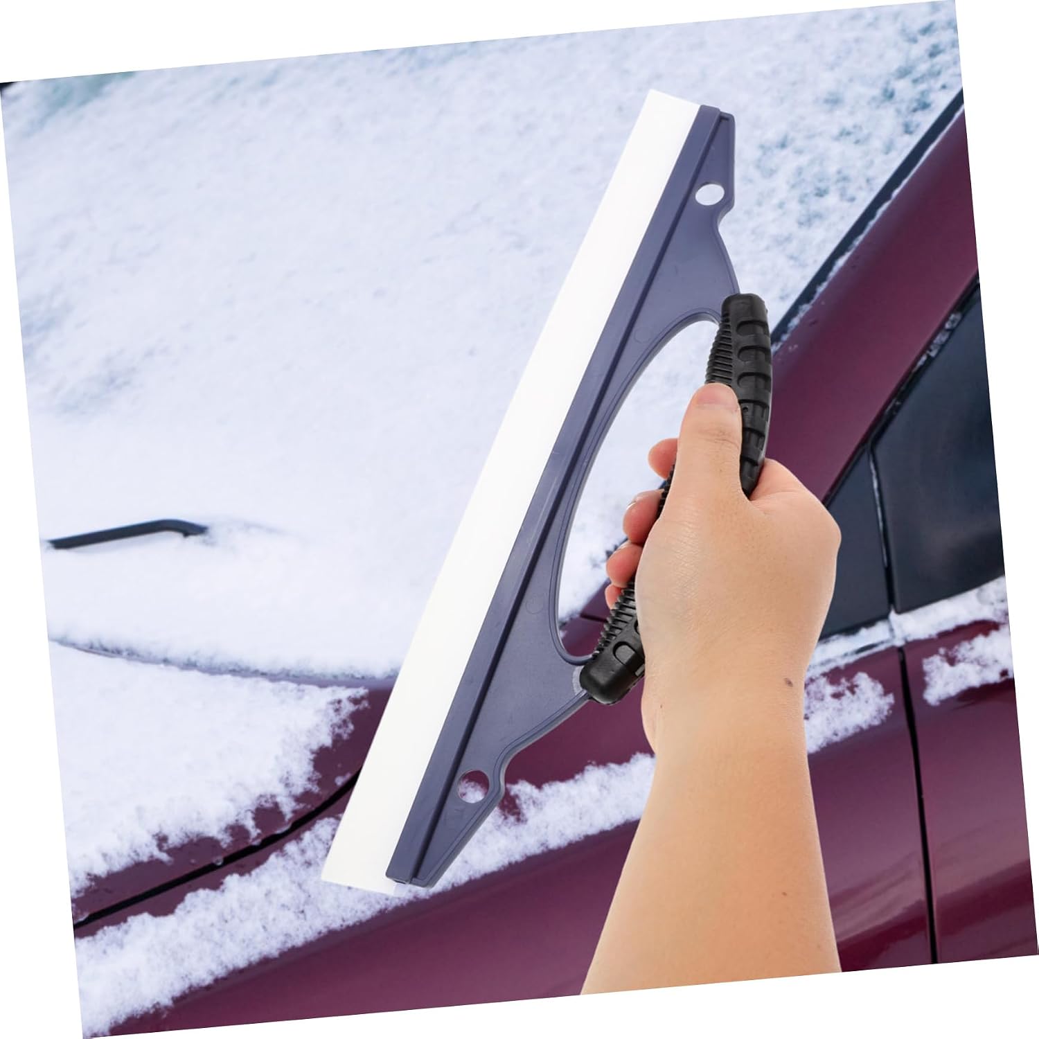 Gatuida Car Squeegee with Durable Multi-Functional Windshield Cleaner for Car Washing Snow Removal and Window Wiping Easy Operation for All Vehicles