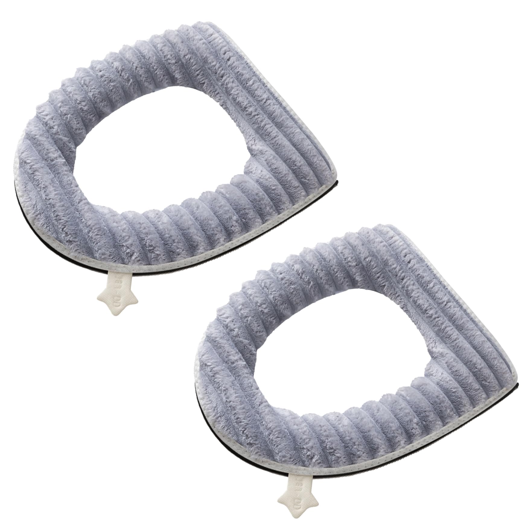 Funda para asiento de inodoro: despídete del frío con este suave protector lavable de 2 piezas