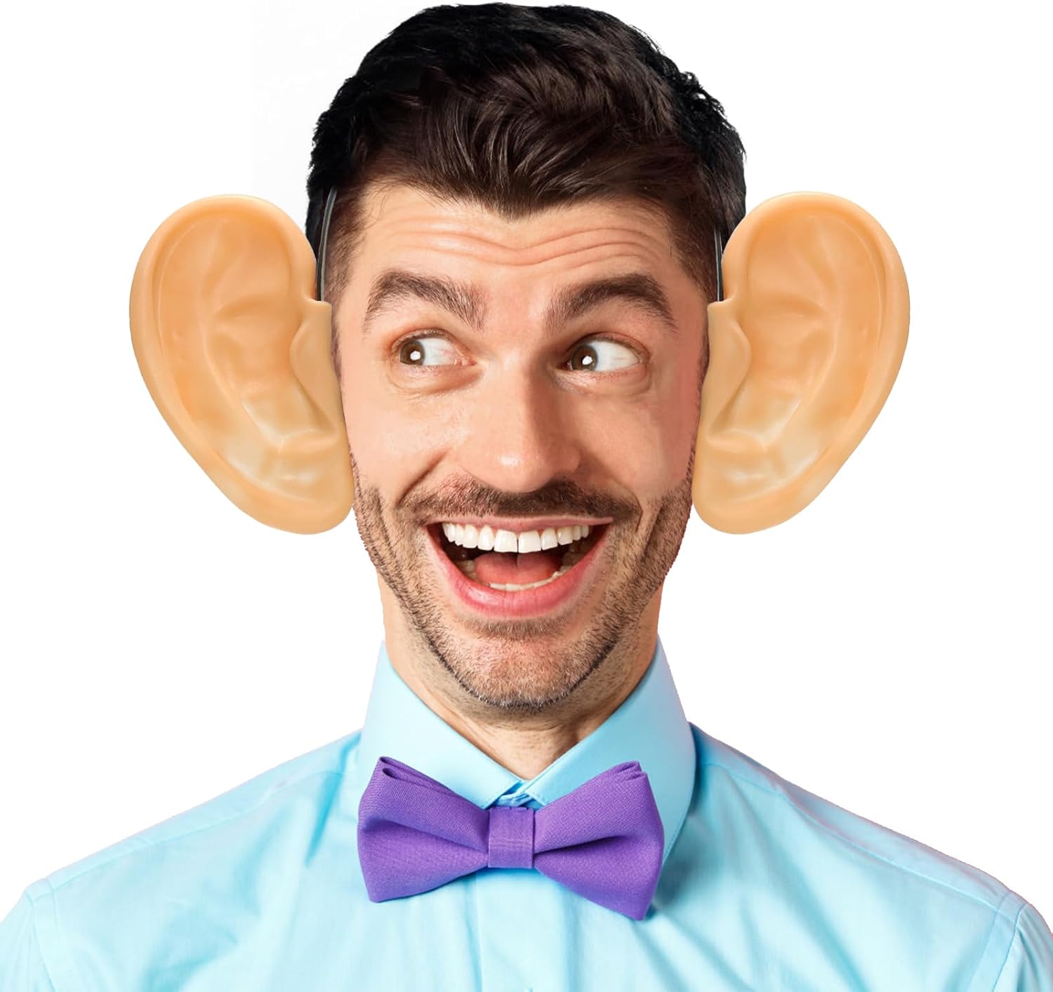 FunisFun Oversized Jumbo Fake Ears Giant Pig Ears Funny