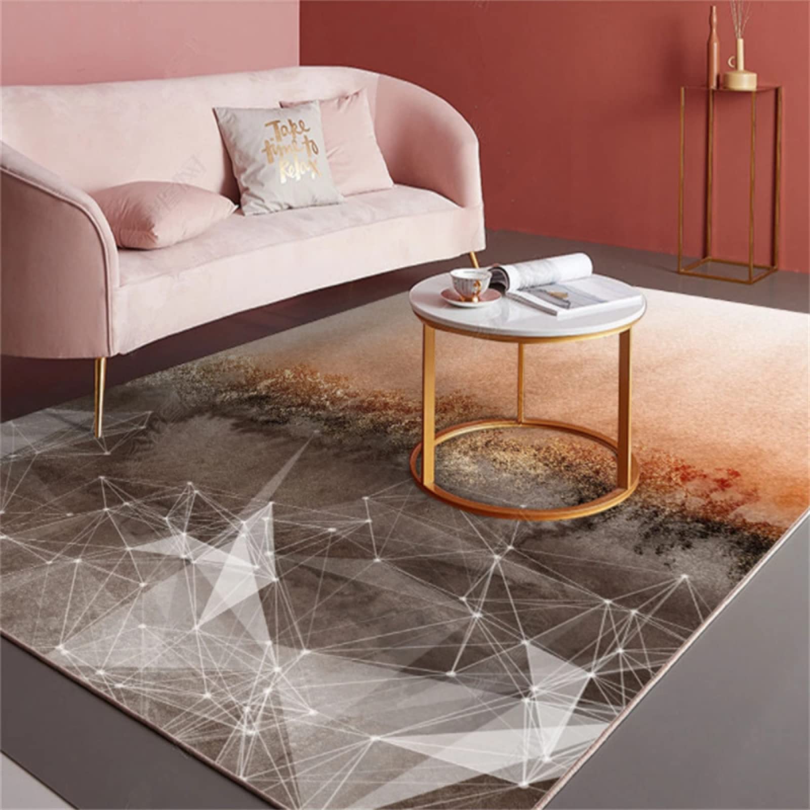 Tapis enfant garçon chambre antidérapant et résistant à l'usure 100x160