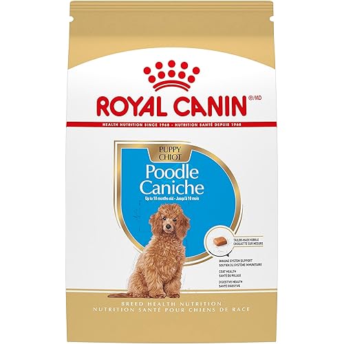 Royal Canin Breed Health Nutrition Poodle Puppy Dry Dog Food, 2.5 lb Bag