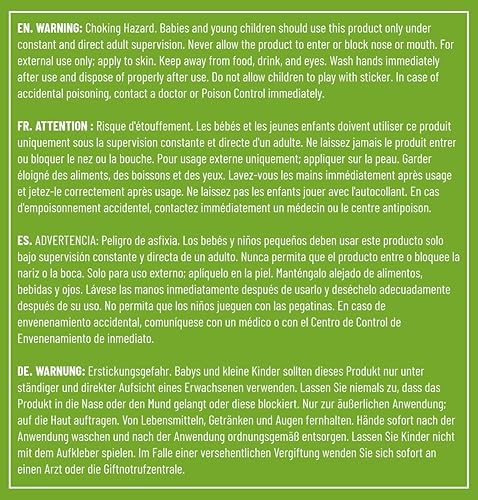 Miniatura 9 de NATPAT - Calcomanías mágicas para aliviar la picazón, parche de picadura de insectos para mosquitos, garrapatas, mosquitos, moscas y picaduras de