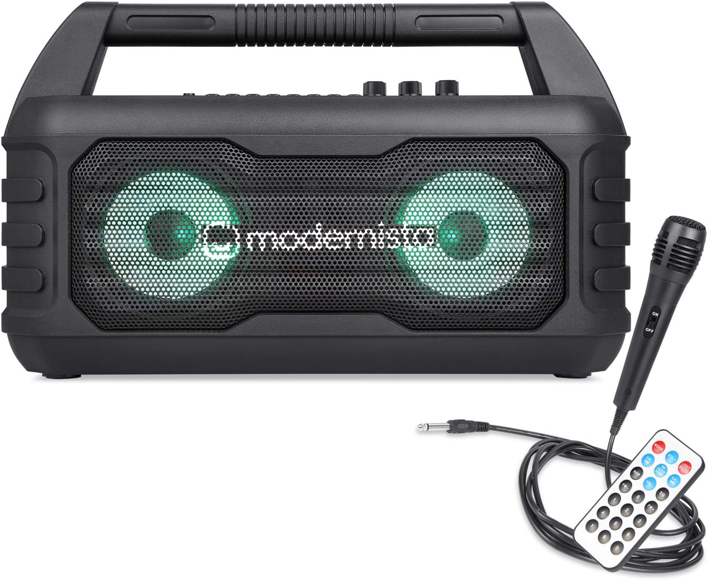 Modernista Sound-Beast 32 Watt Wireless Bluetooth Portable Party Speaker (Black)