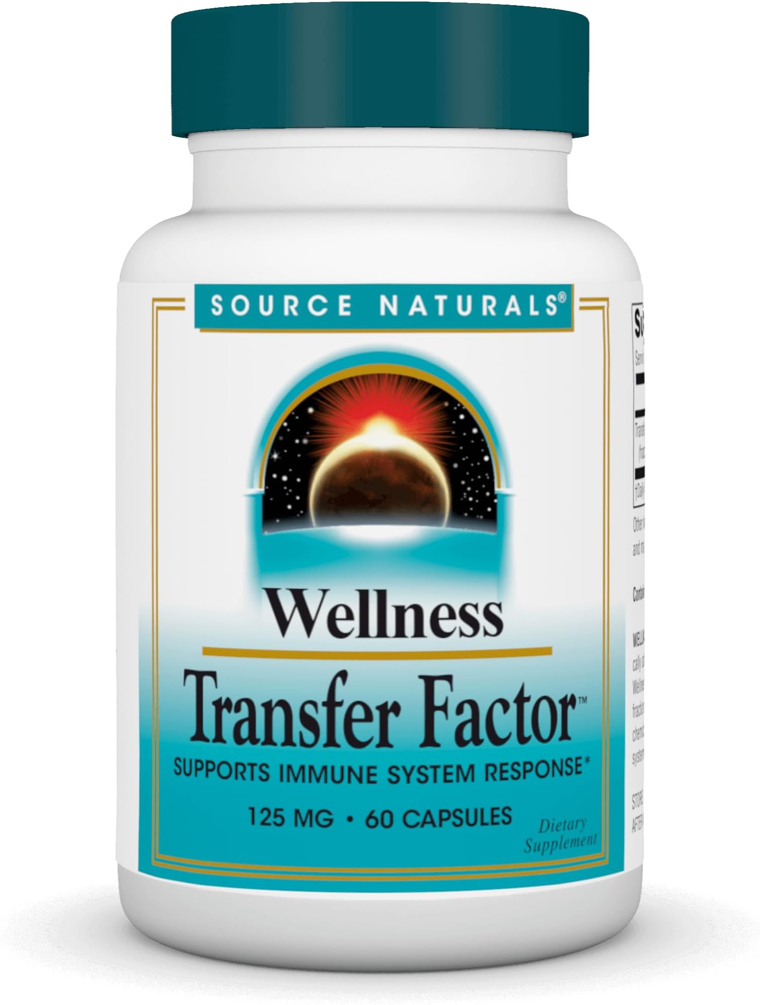 Wellness Transfer Factor, Supports Immune System Response* 125mg, 60 Capsules