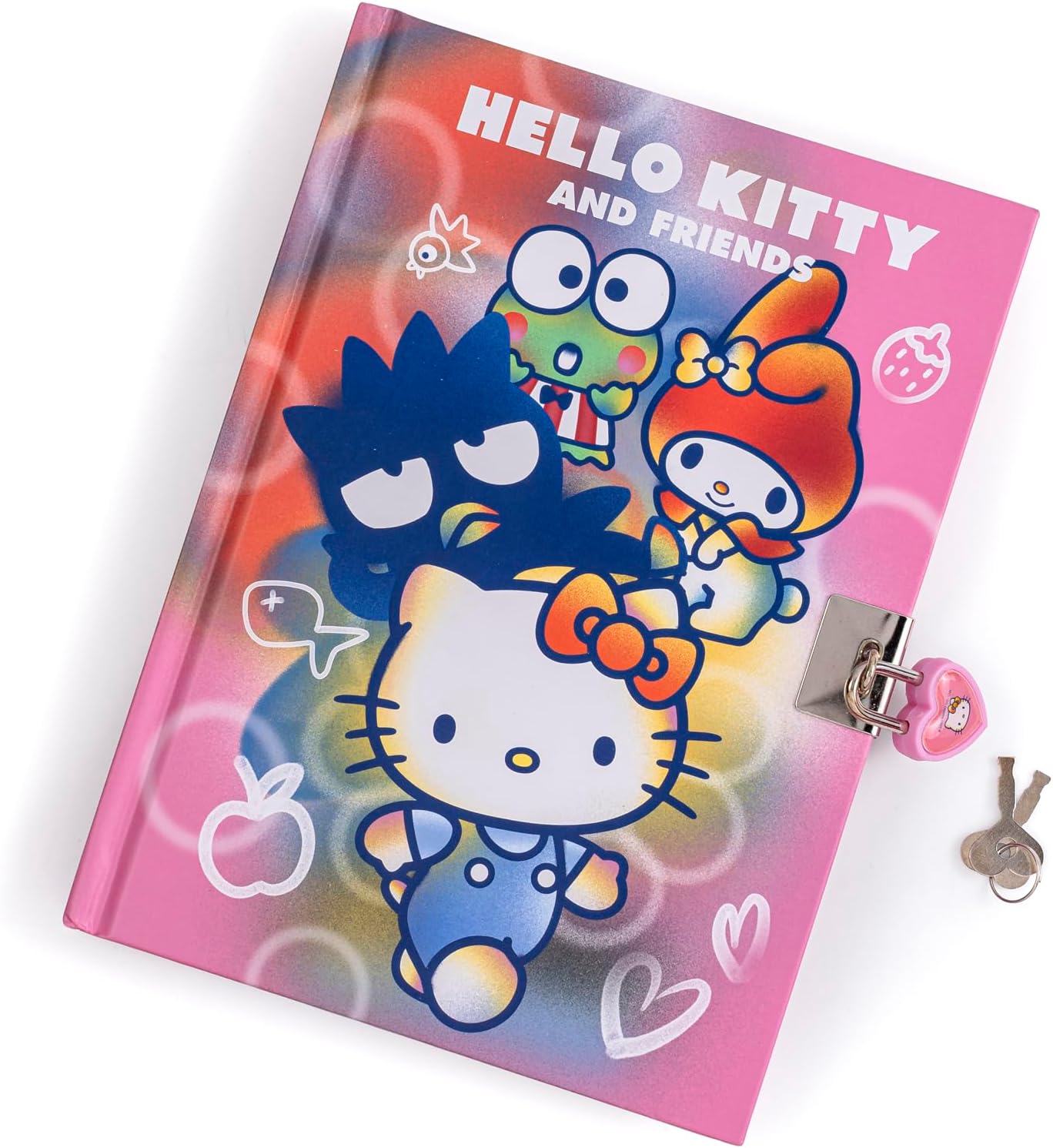 Kids Licensing Hello Kitty Girls Secret Diary with Light Up Pen and Topper