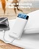 Cargador Portátil Charmast con 4 Cables Integrados Reforzados, Batería Externa 10000mAh, Esenciales de Viaje, 6 Salidas 3 Entradas Carga Rápida 3A Compatible con iPhone iPad Samsung Google Pixel LG Moto etc. Certificado ClimatePartner 7