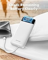 Vista 7 de Charmast Portable Charger with Built in Cables, Power Bank with Cords Wires, Slim 10000mAh Travel Battery Pack 6 Outputs 3 Inputs 3A Fast Charging