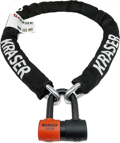 KRASER KR50150 Antivol Moto Homologué SRA | Chaîne ø13,5 …