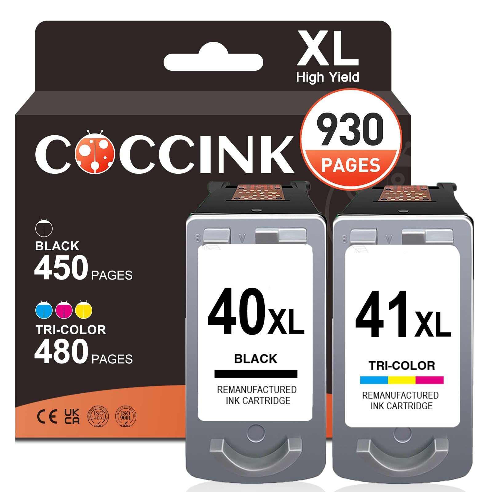 PG-40 CL-41 Druckerpatronen für Canon 40 41 Pixma MP210 MP140 MP160