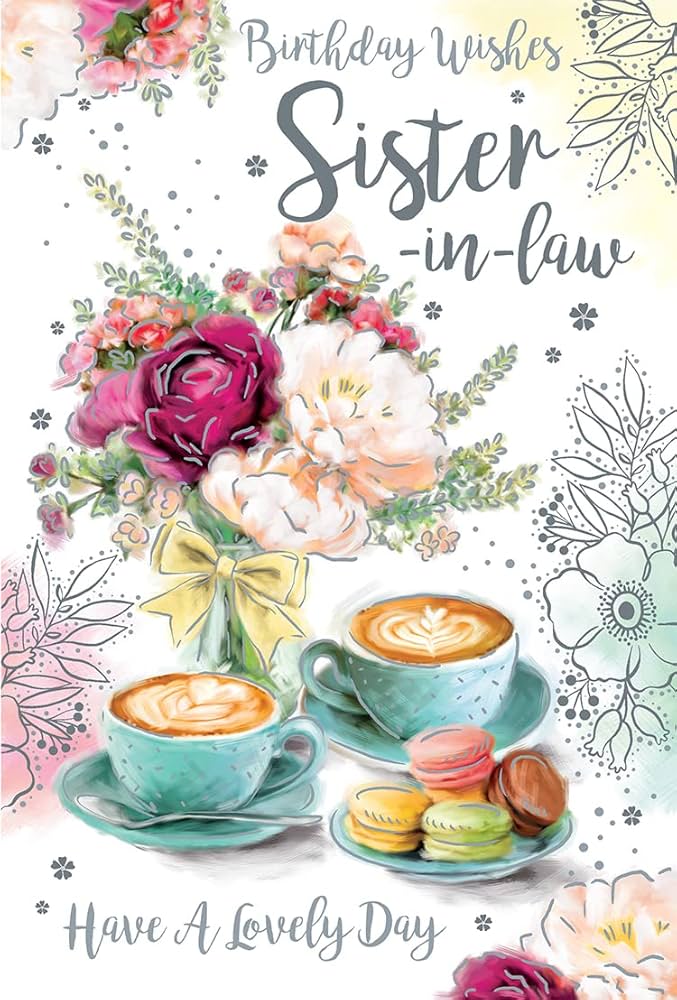 amazon-com-sister-in-law-coffee-macroons-9-x-6-happy-birthday-card-office-products for Free Printable Birthday Cards For Sister In Law Amazon.com : Sister In Law Coffee & Macroons 9