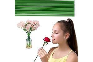 Giantree 30 Pcs 12" Green Tubing Roll for Bundling Artificial Floral Stems