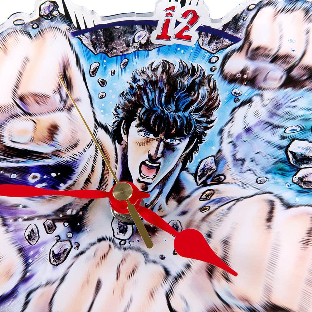 Amazon.co.jp: 北斗の拳/ケンシロウ 北斗百裂拳 アクリル時計 : ホビー