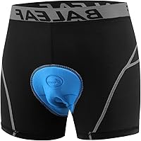 Vista 18 de baleaf Pantalones cortos de ciclismo acolchados 3D para hombre, ropa interior de ciclismo MTB Liner