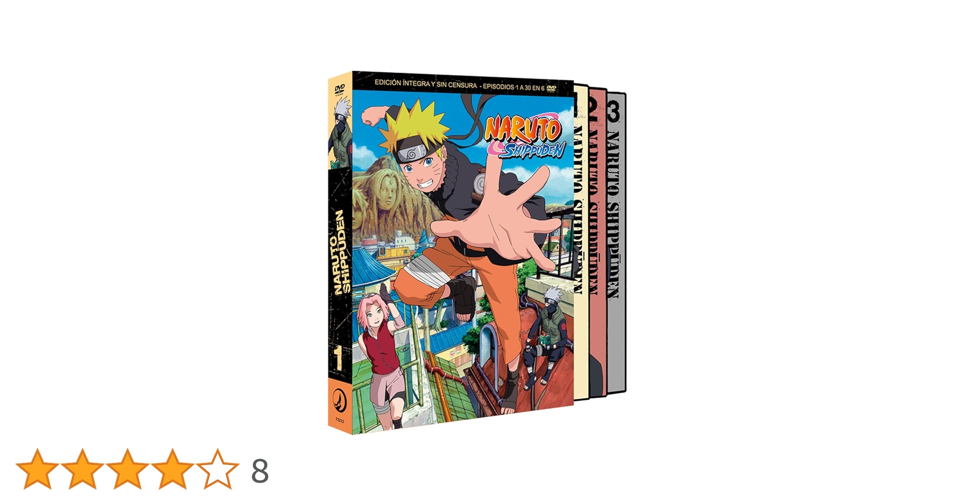 NARUTO SHIPPUDEN DVD & プレミアムCDセット Naruto Shippuden Box 1 - DVD : Amazon.pl: Zabawki