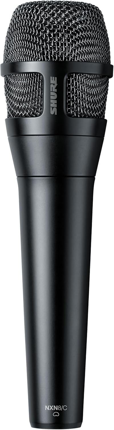 Shure Nexadyne 8/C - Professional Cardioid Dynamic Vocal Microphone with Dual-Engine Technology, Exceptional Signal Clarity, Reliability - for Live Performances and Studio Recordings