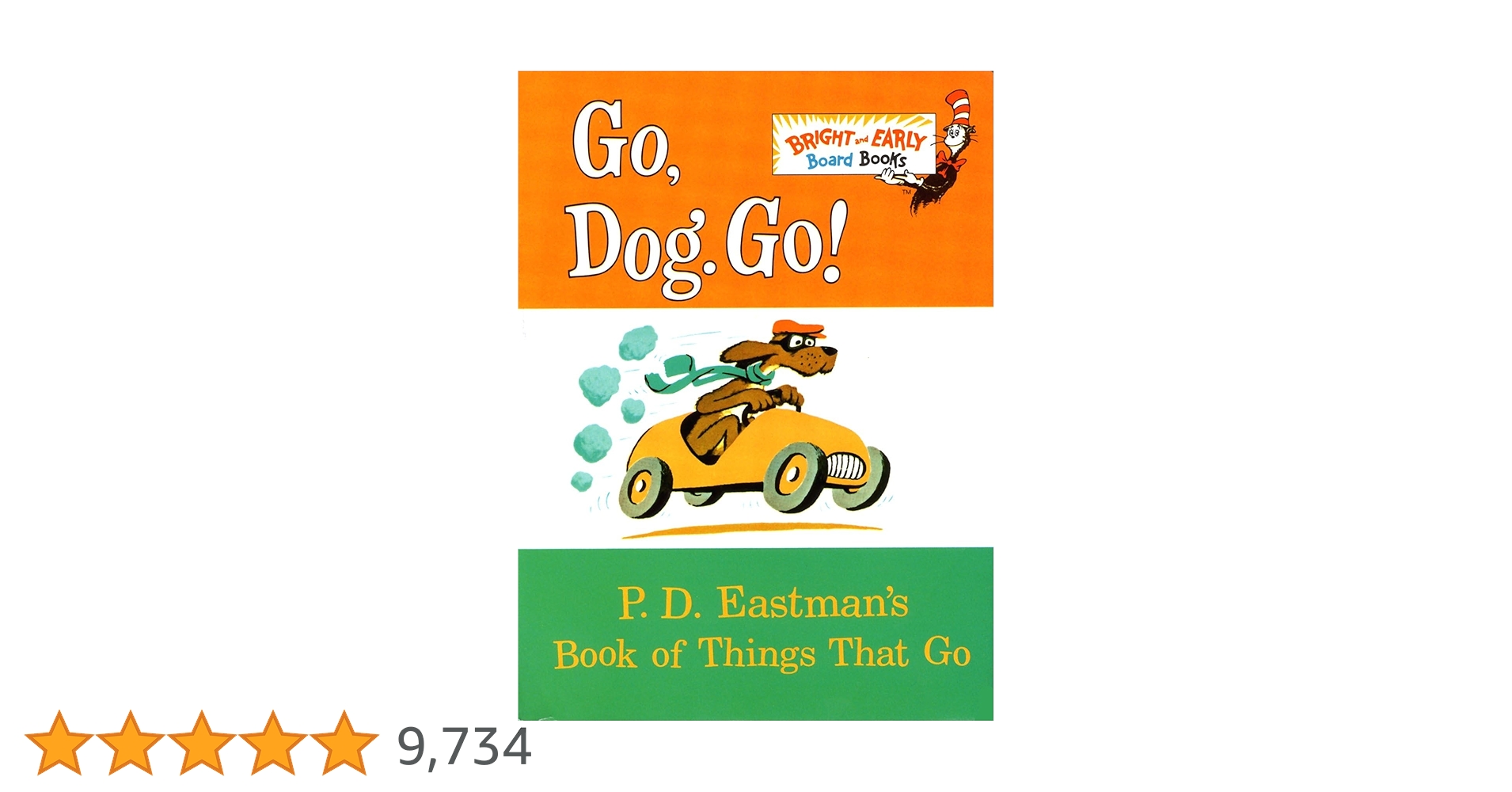 Amazon | Go, Dog. Go! (Bright & Early Board Books) | Eastman