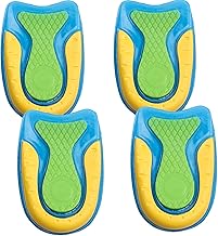 2 Pairs Gel Heel Pads for Plantar Fasciitis Relief - Ultimate Heel Support and Comfort for Men and Women