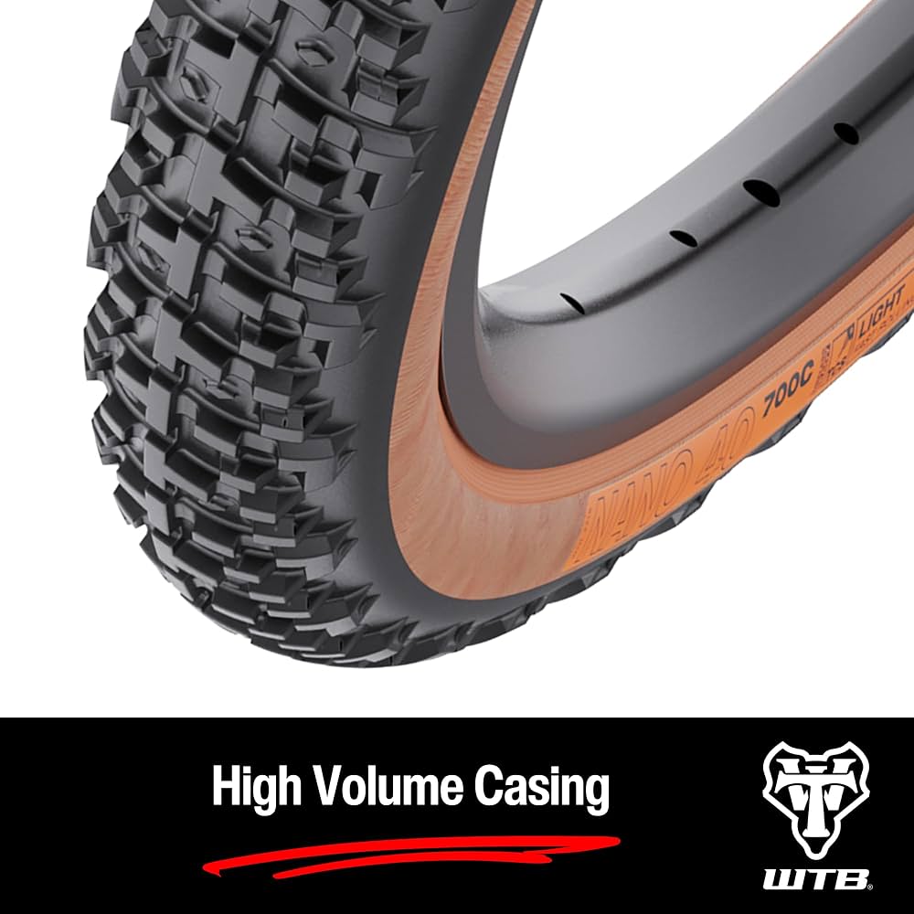 新品2本 WTB NANO TCS FAST ROLLING 40×700c Nano-40c Tire | Fast, Durable Tubeless Gravel Performance – WTB