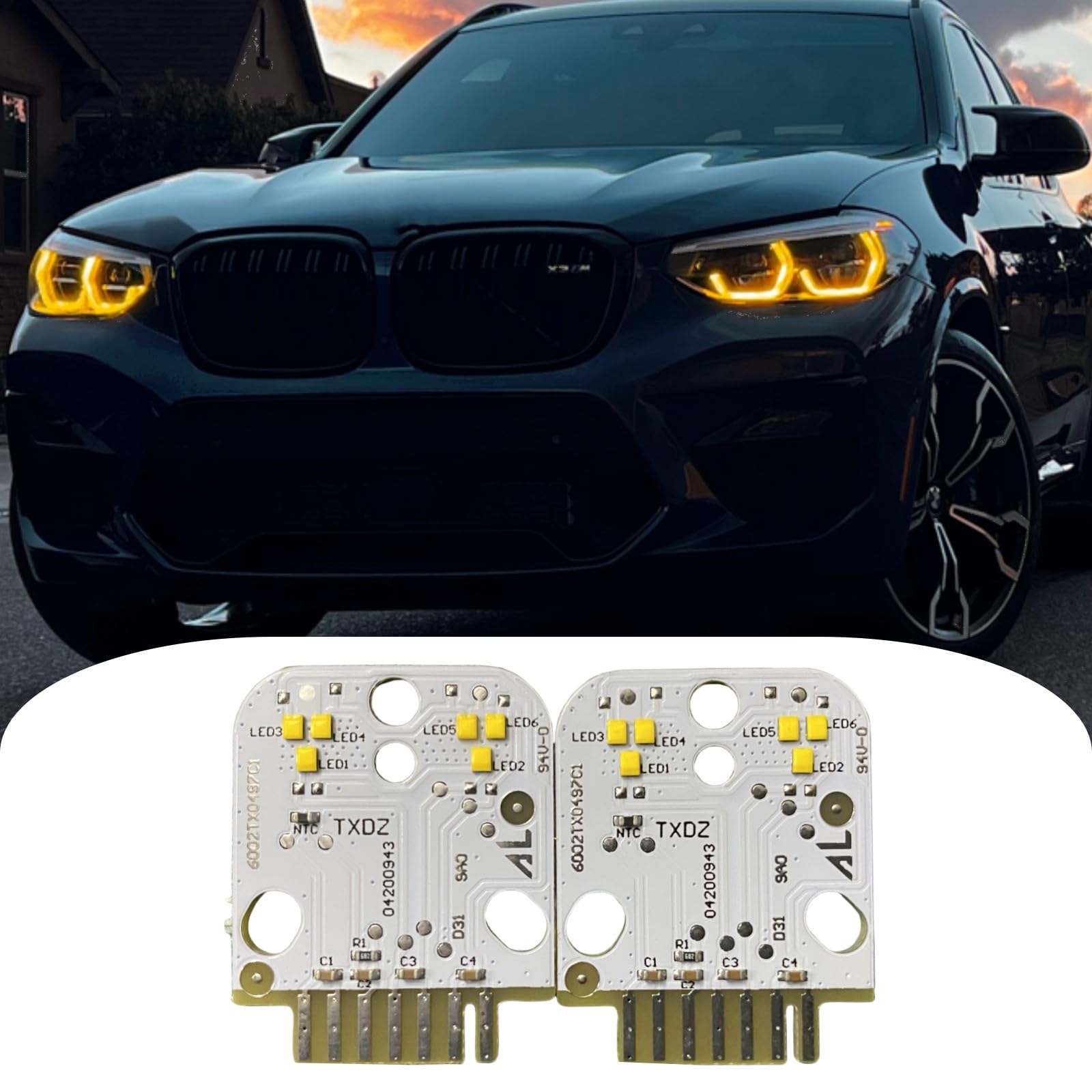 美容 BMW X3 G01 G08 X4 G02 2017-2021 1ペア L+R フロントヘッドライト