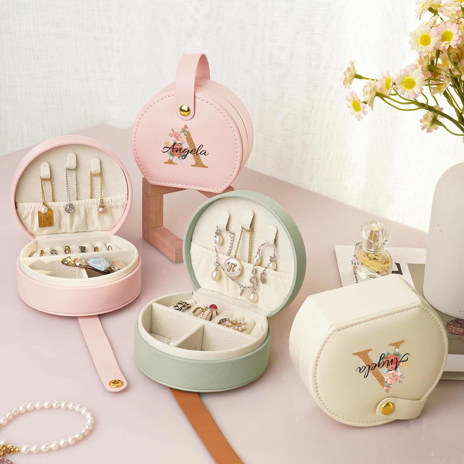 Loongway Boîte à Bijoux De Voyage Petite Pour Les Filles