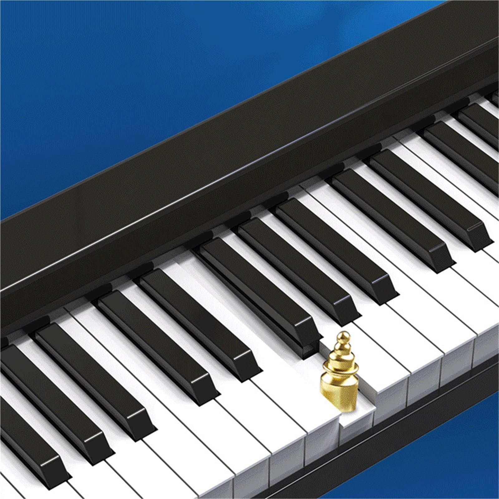 Tastiera Elettronica Professionale Pianoforte Portatile Pieghevole A 88 Tasti Pianoforte Elettronico Strumento Professionale Per La Casa(Bk)