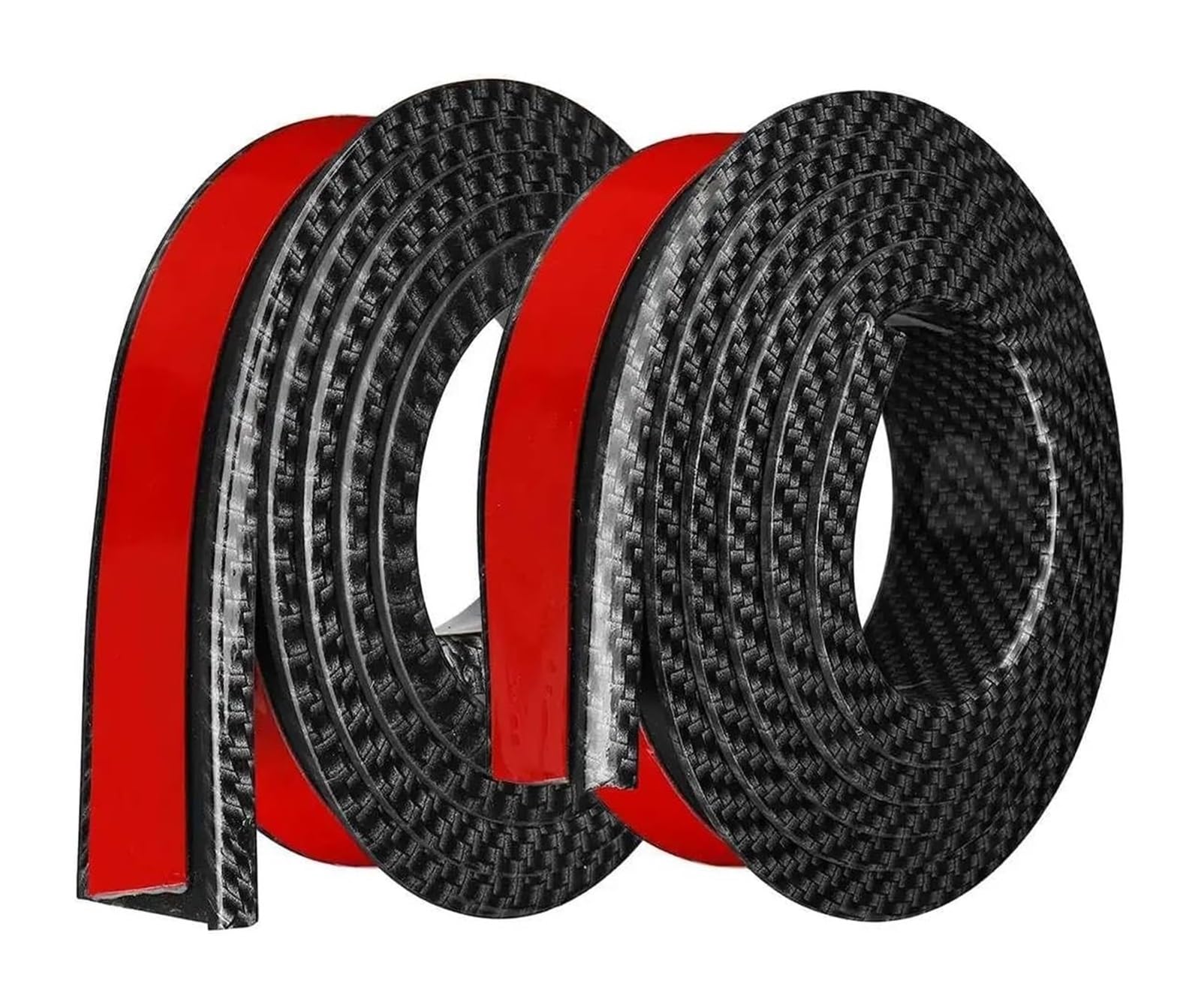 Bastone Per Ruote Per Auto Protezione Universale Arco In Gomma Parafango Strisce Anti-collisione Da 1,5 M Arco Sopracciglio Ruota D'auto(4pcs Black)