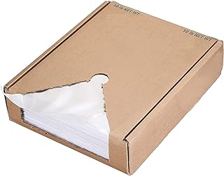 [1 PACK] EcoQuality Deli Paper Sheets Dry Waxed 9x12 - Grease Resistant Sandwich Liner, Microwave Safe, Deli Wrap for Restaurants, BBQ, Schools and Concession Stands (9 in x 12 in - Case of 1)