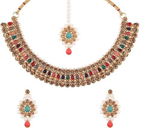 Candy Classic Wedding Jewellery Necklace Set For Women