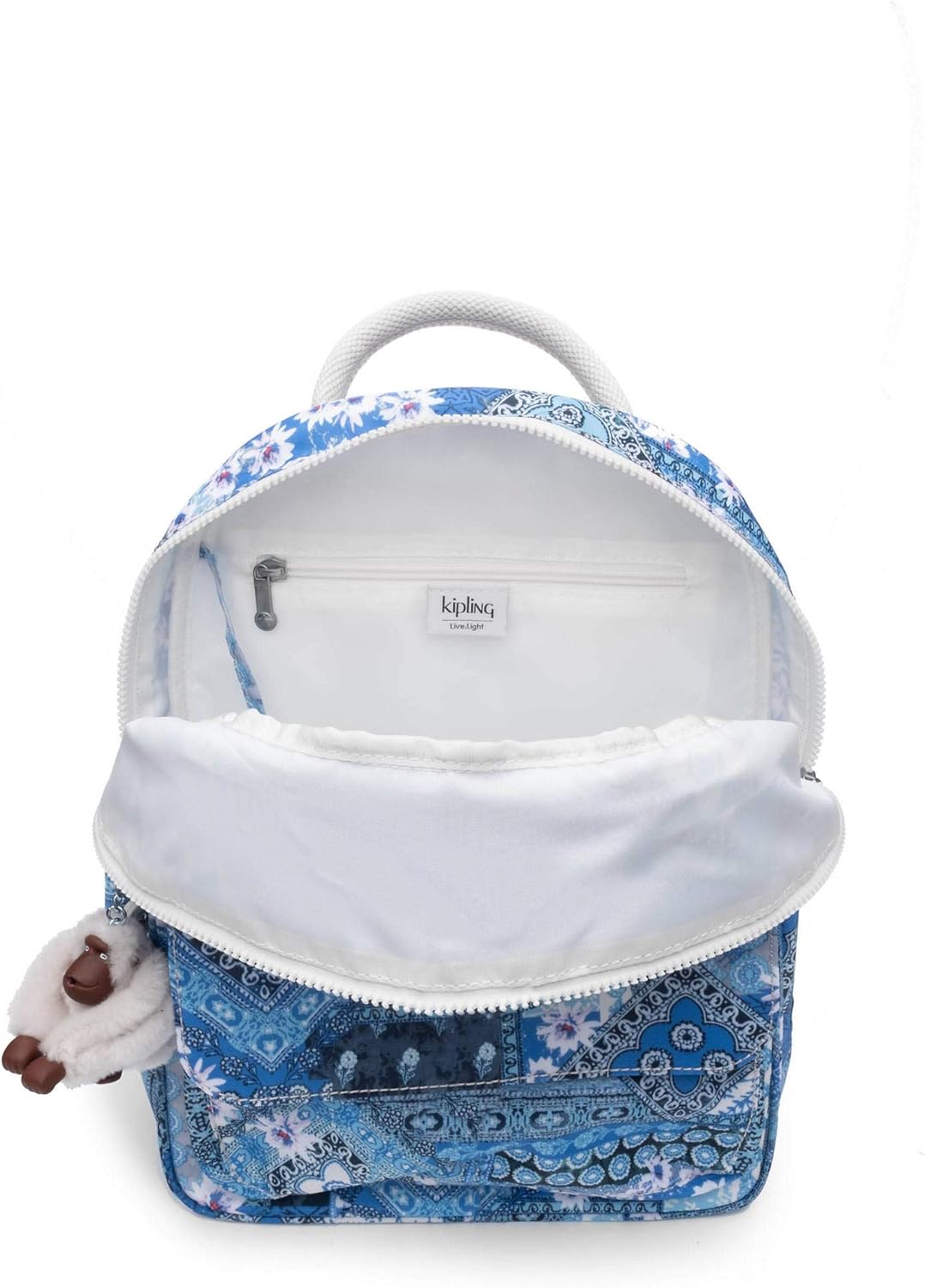 Kipling Rose Small Backpack Pretty Patchwork