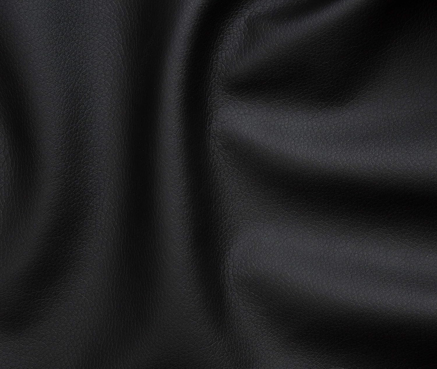 DOMO. collection Sofa Berlin, Leder, klassisches 3er Sofa, Polstergarnitur mit weichem Kunstleder und hochwertigem Federkern, 3 Sitzer 178 x 90 x 89 cm (BxTxH), schwarz