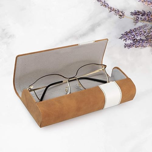 Miniatura 5 de LifeArt Caso duro de la lente de la cáscara, caso de gafas de sol portátil, caso de moda de la lente del cuero de la PU, ligero