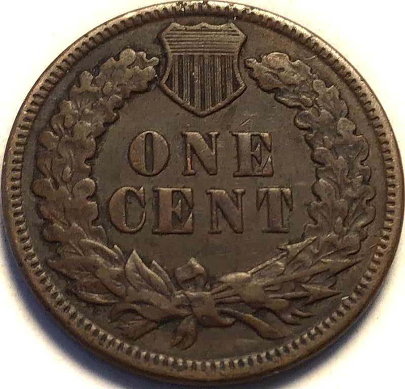 1887 P Indian Head Cent Penny About Good
