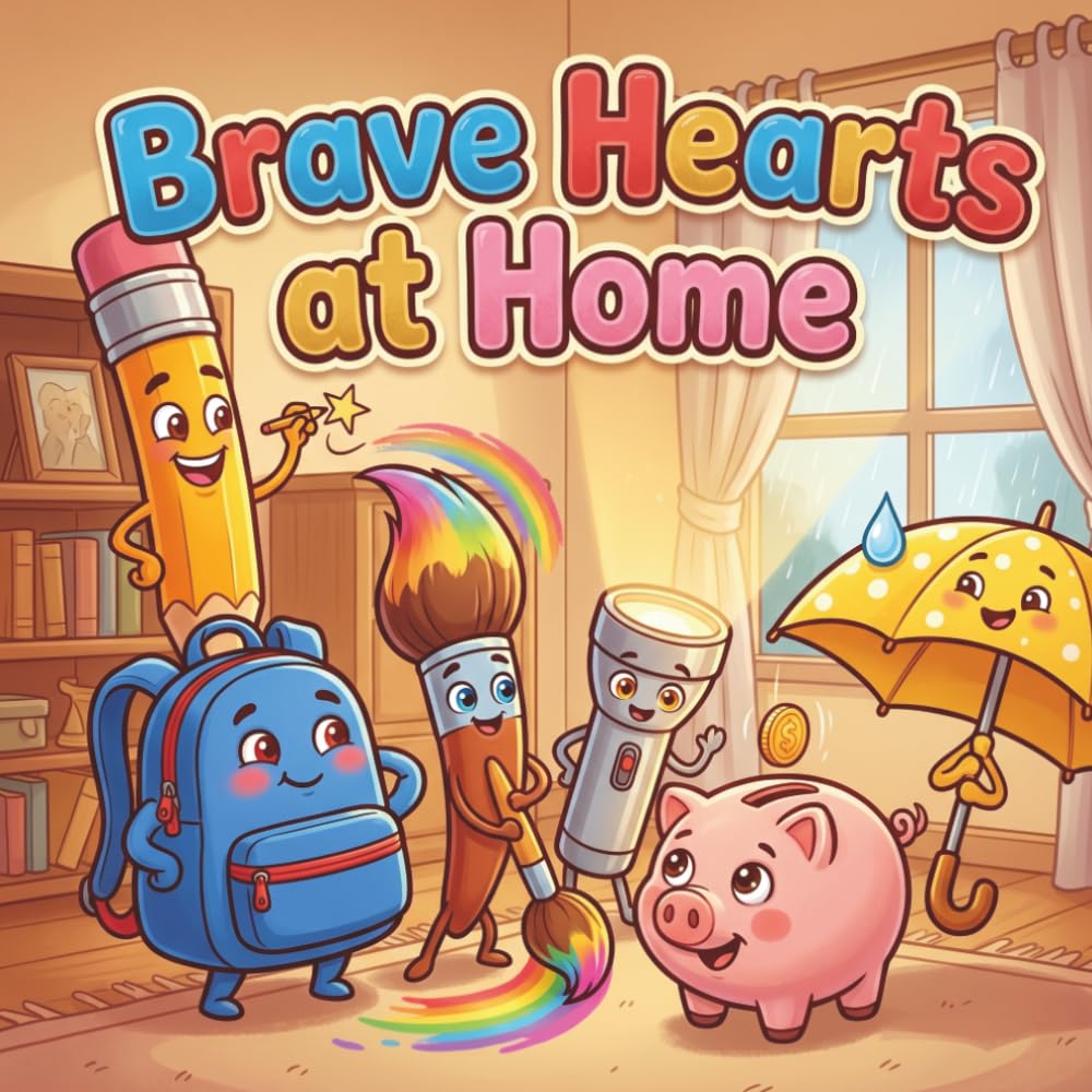 Brave Hearts at Home: Six Stories of Bravery, Confidence, and Trying Again: 7 (The Household Heroes)