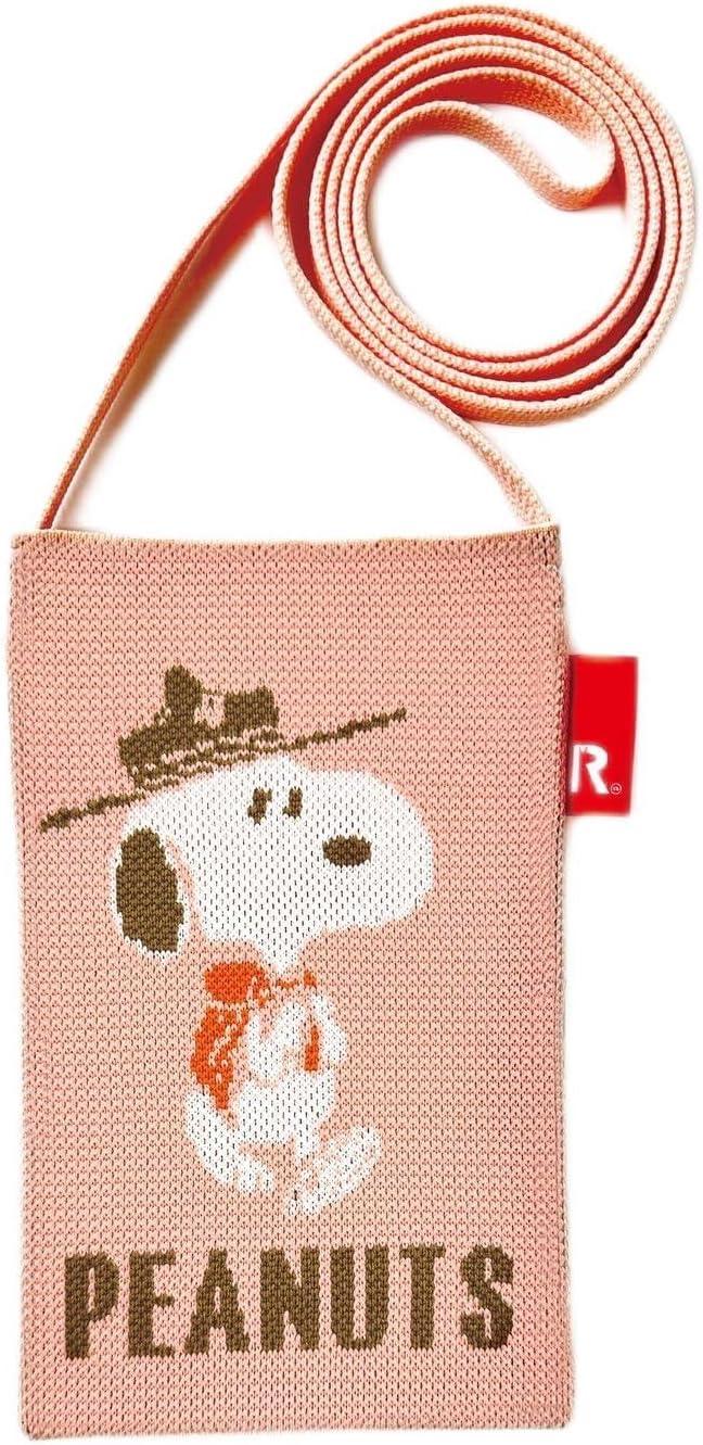 Rooto 8179 Snoopy Knit Mini Shoulder IP BR ami Peanuts-8Z (Beagle