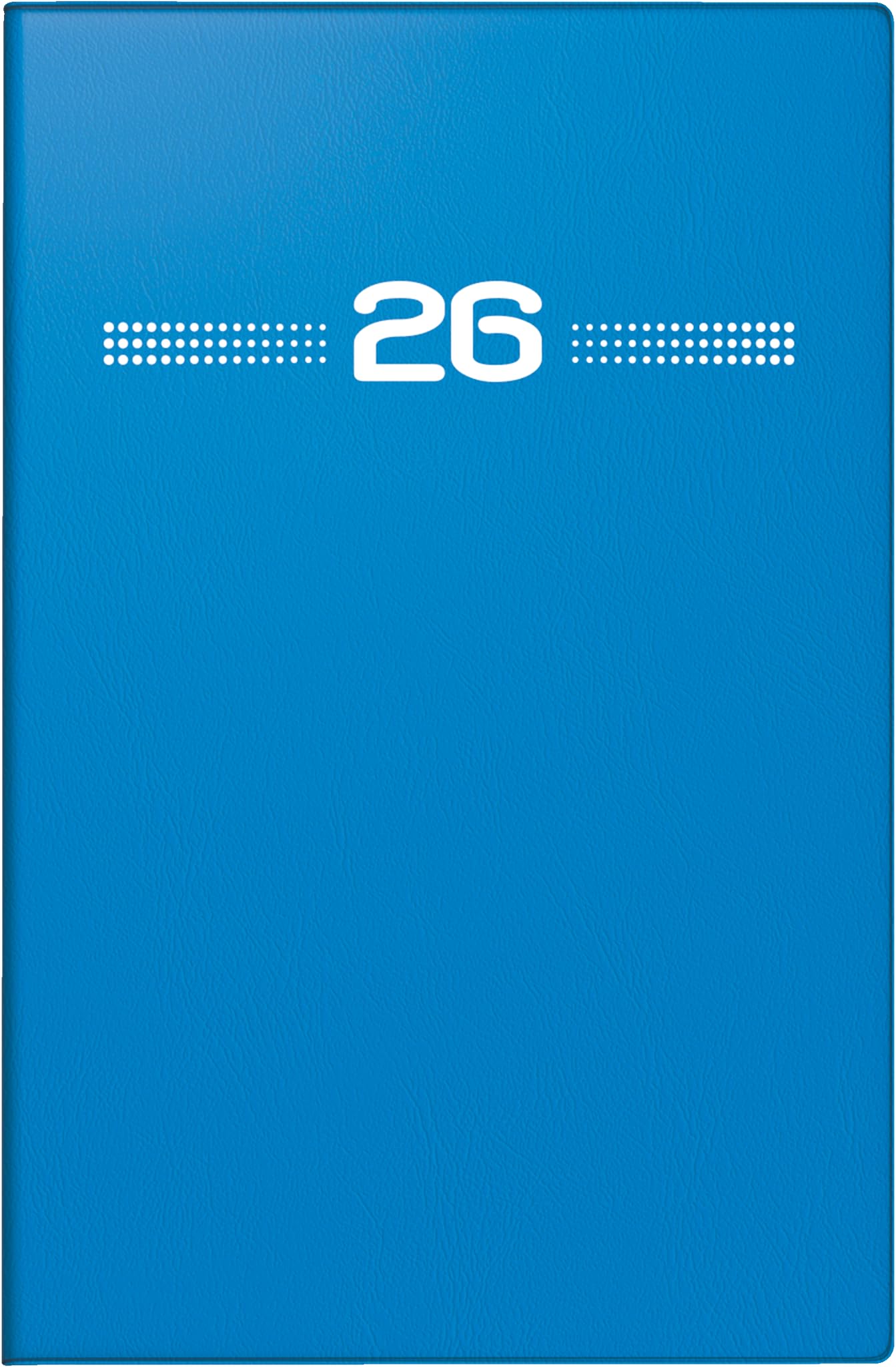 rido/idé Partner/Industry I '26 Pocket Calendar A7 Plastic Blue