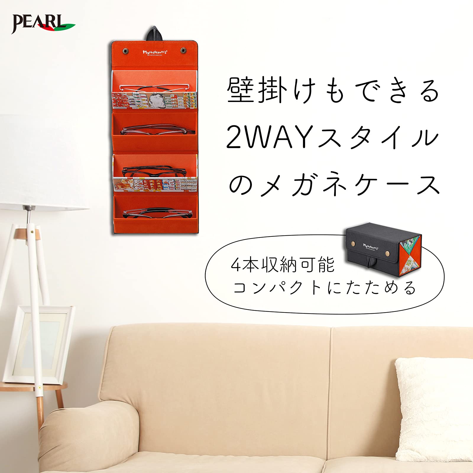 ◆Manhattaner’s　マンハッタナーズ　オレンジ　ラウンド　長財布◆わ310　 \u0027s（オレンジ&frasl;橙色系）のフリマアイテム一覧