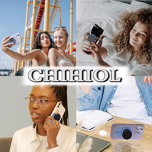 Miniatura 6 de Base magnética compatible con PopSocket Soporte de agarre de teléfono para iPhone MagSafe, placa base, base de agarre para Pop Socket, fácil de