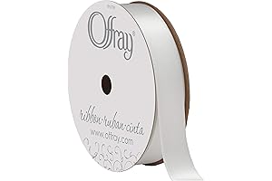 Berwick 061152 5/8" Hair Ribbon in Pristine White