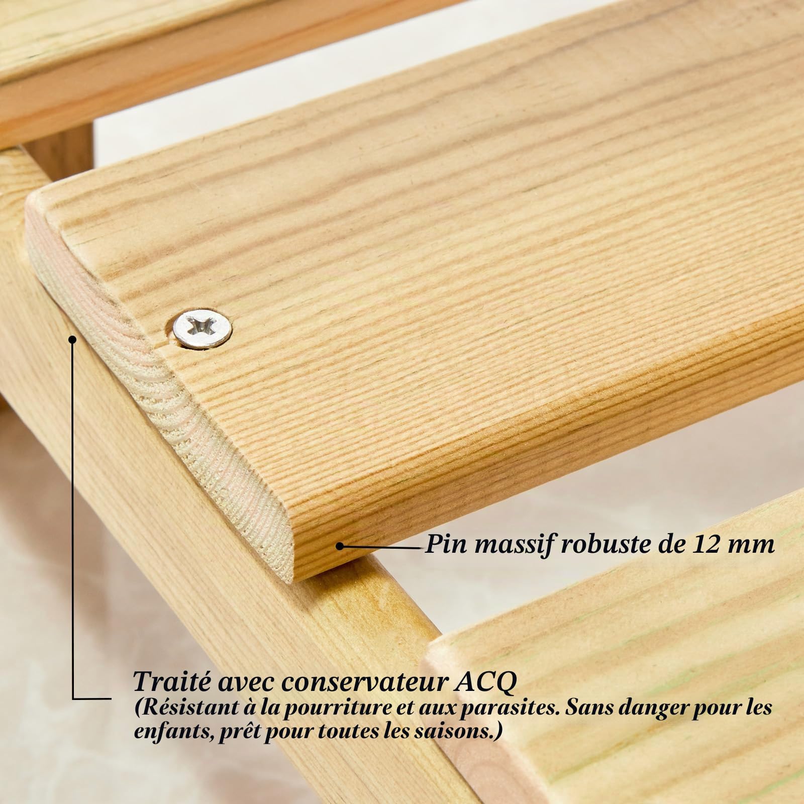TOYWOO Cuisine de boue pour enfants en extérieur, table à boue 3-en-1 avec réservoir d'eau et évier, cuisine de jardin en bois finlandais pour garçons et filles à partir de 3 ans
