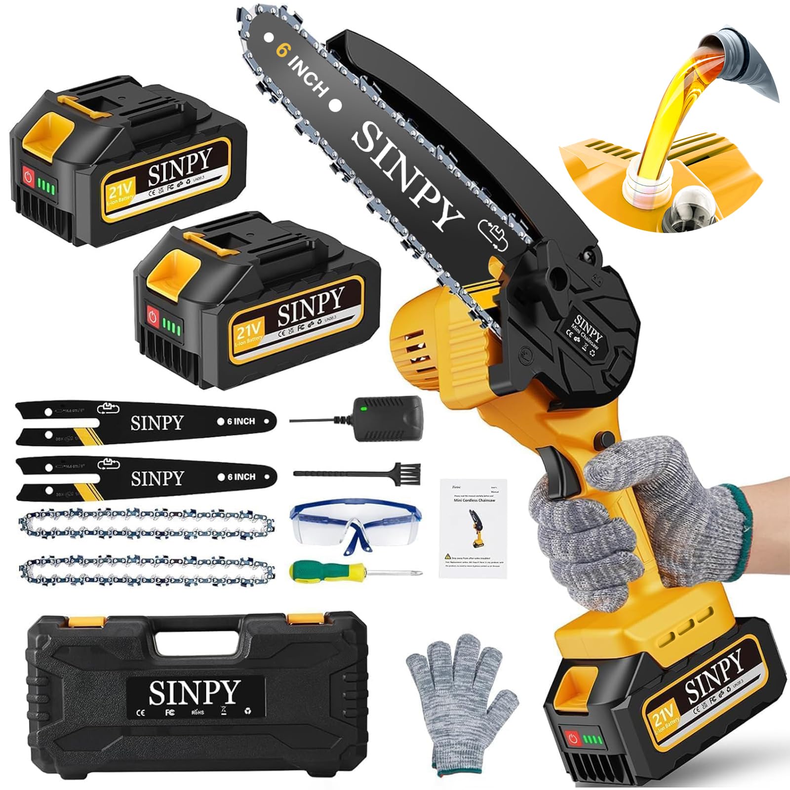 Motosierra SINPY: Potencia y Precisión en Cada Corte