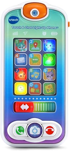 VTech Teléfono iluminado para tocar y chatear