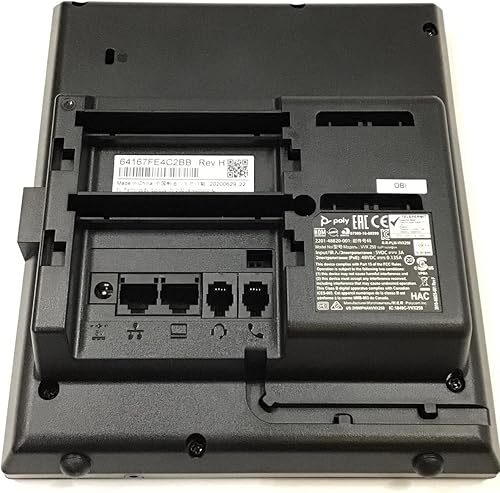 Miniatura 3 de Polycom OBI Edition VVX 250 Teléfono IP de escritorio de 4 líneas (2200-48822-025) Fuente de alimentación no incluida