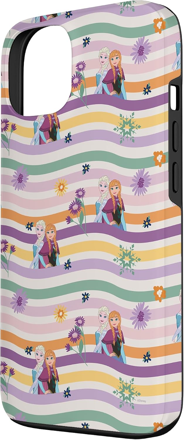 iPhone 13 Disney Princess Frozen Elsa and Anna Spring Flowers Easter Case